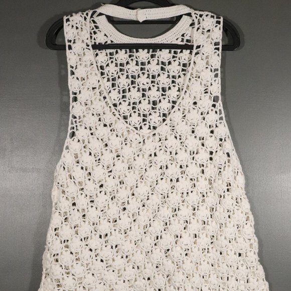 NWOT Kimchi Blue X Urban Outfitters Crochet  Swim Cover Up/ Tank Top - Picture 3 of 12